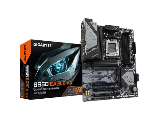 GIGABYTE matična ploča B650 EAGLE AX, AM5, 4xDDR5, up to 256GB, (up to 8000MHz), 4x SATA, 3xM.2, DP, HDMI