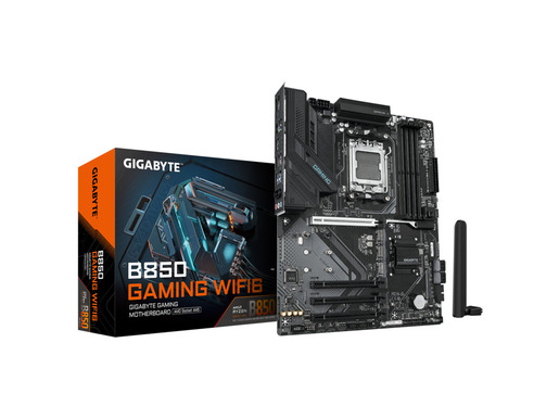 GIGABYTE matična ploča B850 GAMING WiFi 6, AM5, 4xDDR5, 3xM.2, 4xSATA, 8xUSB, HDMI, DP, USB Type-C, ATX