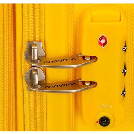 Movom kofer 70 cm ABS, 70 cm, Riga 5999267, žuti