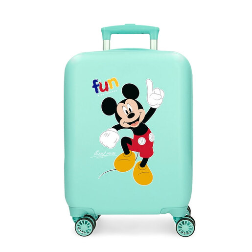 Disney dječji kofer 50cm ABS, Mickey fun with friends, svijetlo plavi