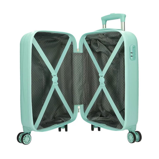 Disney dječji kofer 50cm ABS, Mickey fun with friends, svijetlo plavi