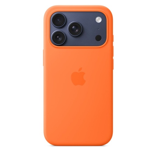 Apple iPhone 17 Pro Silicone Case s MagSafe – Orange (mgfe4zm/a)
