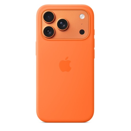 Apple iPhone 17 Pro Silicone Case s MagSafe – Orange (mgfe4zm/a)