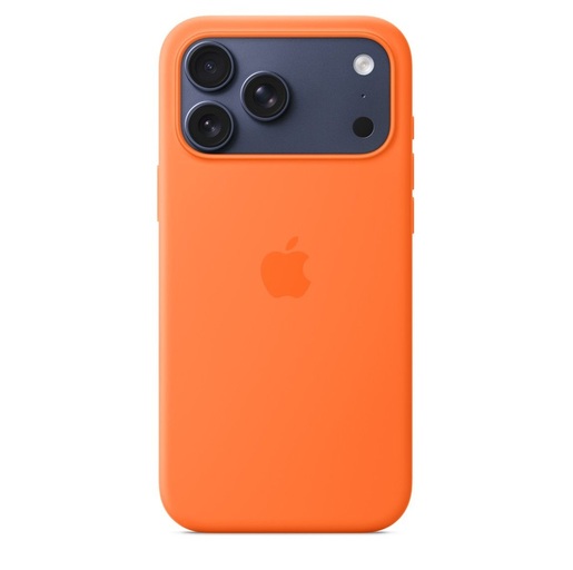 Apple iPhone 17 Pro Max Silicone Case s MagSafe – Orange (mgfl4zm/a)