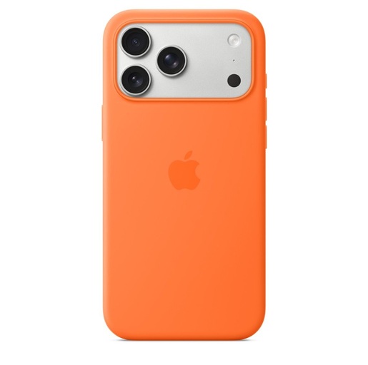 Apple iPhone 17 Pro Max Silicone Case s MagSafe – Orange (mgfl4zm/a)