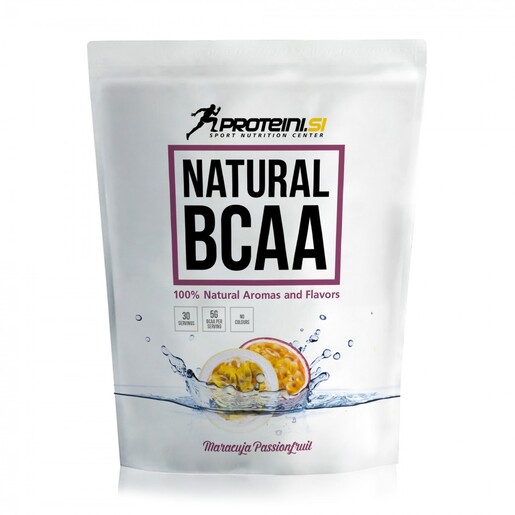 PROTEINI.SI NATURAL BCAA, 200g, Maracuja - Passion fruit