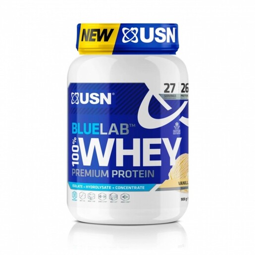 USN BLUE LAB 100% WHEY PROTEIN, 908g, Vanilla
