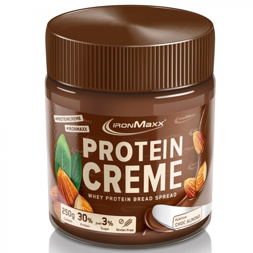 IronMaxx Protein Creme, 250g, proteinski namaz bijela čokolada i krispiji