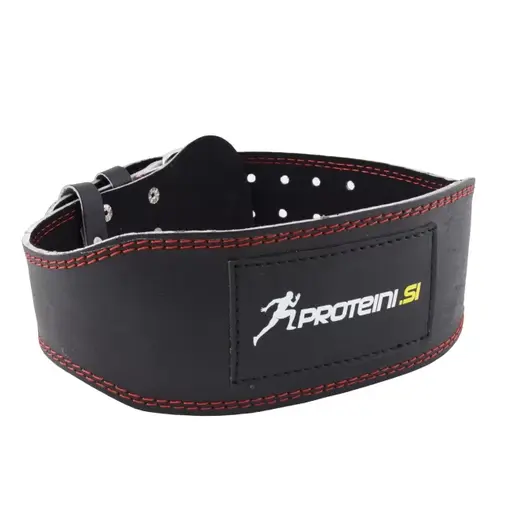 Proteini.si - Kožni pojas leđa za vježbanje - S