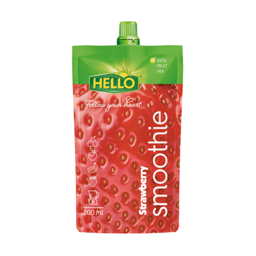 Hello Smoothie napitak od jagode 200ml