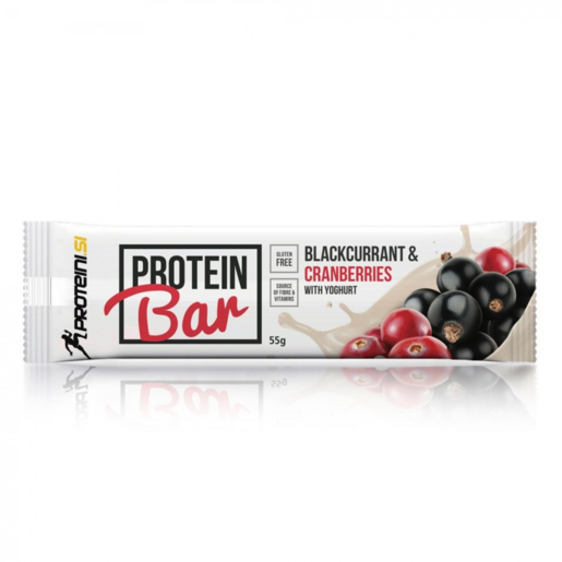 Proteini.si Protein Bar - proteinska čokoladica – Ribizla i brusnica, 55g