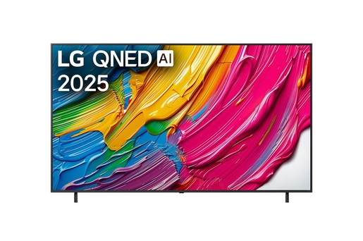 LG QNED televizor 86QNED80A3A, 4K Ultra HD, Smart TV 2025, webOS 25, HDR10/HLG, α7 AI procesor 4K Gen8, Local Dimming, Crni