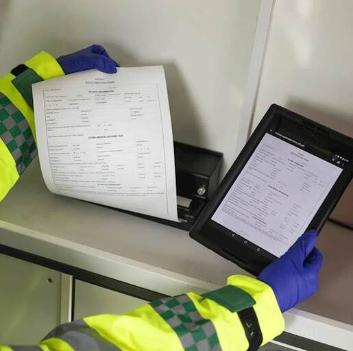 BROTHER printer PJ-862 mobilni termalni crni