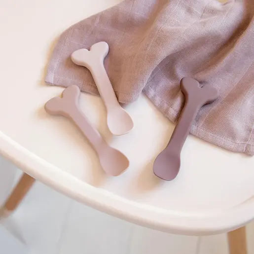 Done by Deer Set od 3 silikonske kašikice – Wally Powder