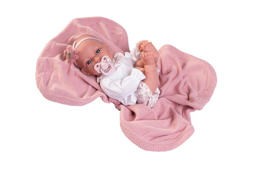 Antonio Juan fleksibilna lutka beba Toneta s dekicom - 34 cm