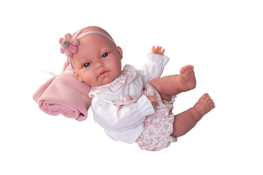 Antonio Juan fleksibilna lutka beba Toneta s dekicom - 34 cm