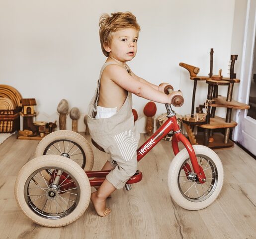 Trybike Bijeli točak set za Vintage Steel tricikl / TBS100TKV