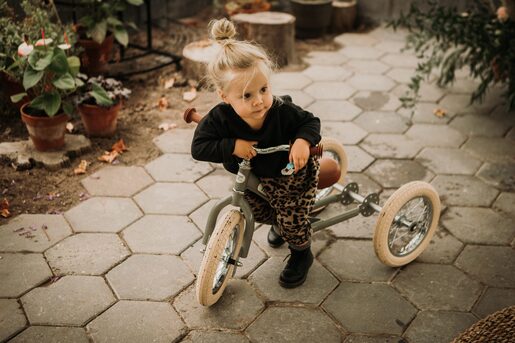 Trybike Bijeli točak set za Vintage Steel tricikl / TBS100TKV