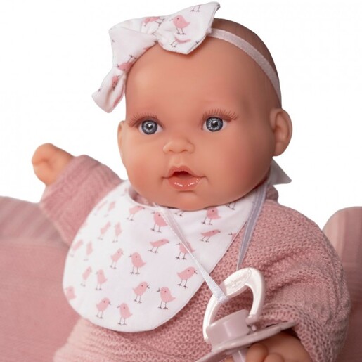 Antonio Juan lutka Kika s dekicom i mašnicom 27 cm