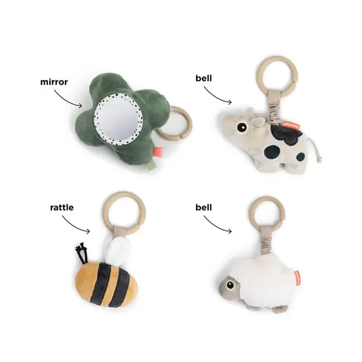 Done by Deer Aktivnosna podloga za igranje – Tiny farm Powder