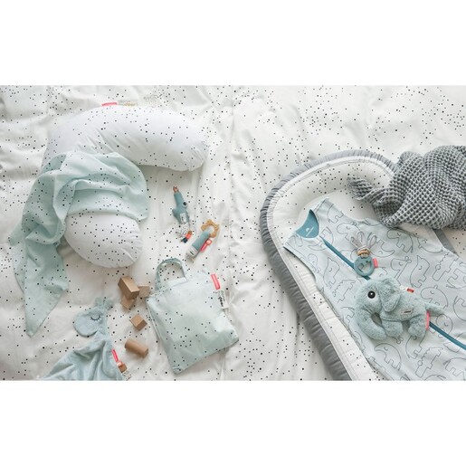 Done by Deer Komplet 2 pamučne pelene 120×120 - Dreamy dots Black White