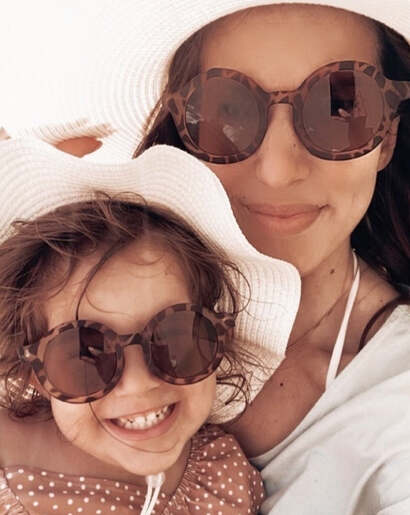 Mrs Ertha Dječije sunčane naočale (2-10 god.) - Savanna