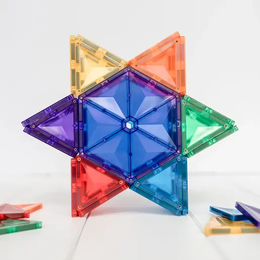 Connetix Tiles - Rainbow Geometrijski set (30 kom)
