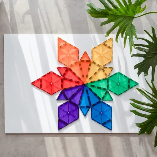 Connetix Tiles - Rainbow Geometrijski set (30 kom)
