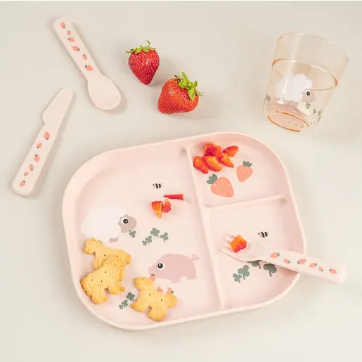 Done by Deer prozirna Tritan čaša - Tiny Farm Powder