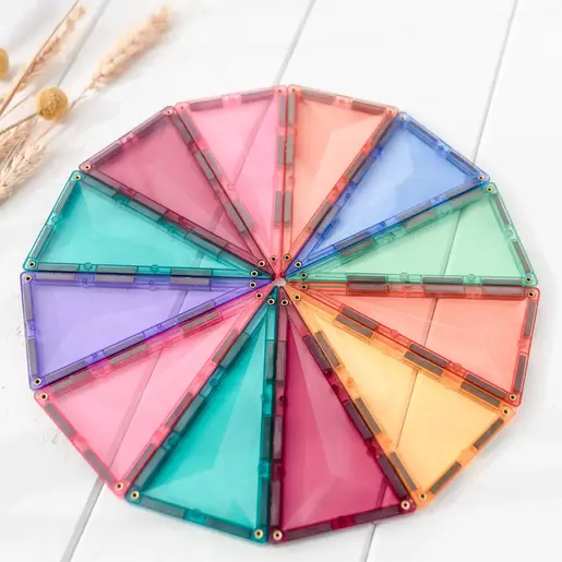 Connetix Tiles - Pastel Geometrijski set (40 kom)