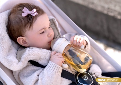 Neno Anti-colic, 3u1 smart Mio Flašica za Bebe BPA Free 300ml - Cream