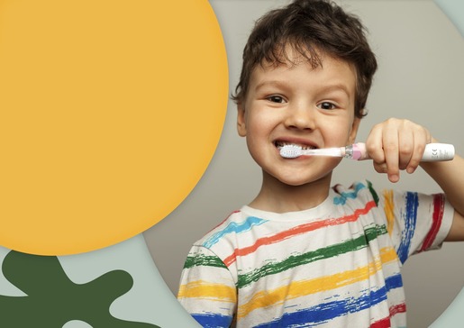 Neno Fratelli – Električna četkica za zube za djecu (6+ god.) Pink