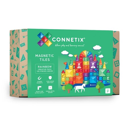 Connetix Tiles - Rainbow Creative set (102 kom)