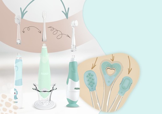 Neno Fratelli – Električna četkica za zube za djecu (6+ god.) Blue