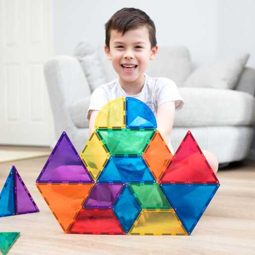 Connetix Tiles – Rainbow Shapes Expansion set (36 kom)