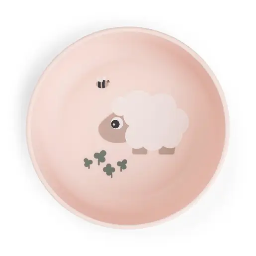 Done by Deer Foodie zdjelica s anti-slip bazom - Tiny Farm Powder