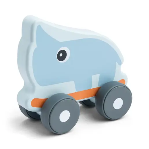 Done by Deer Drveni točkasti prijatelj - Nozzo Blue