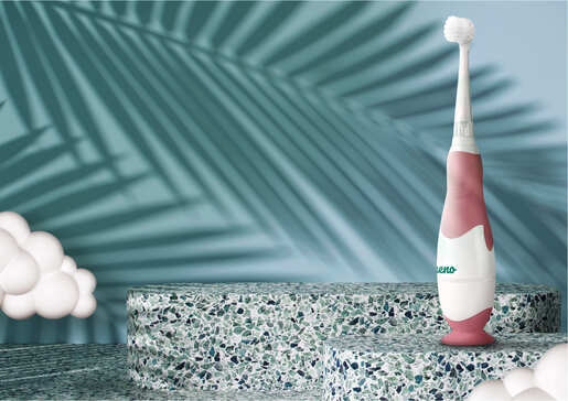 Neno Denti – Električna četkica za zube za bebe (3–36m) Pink