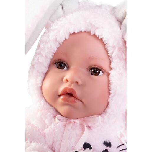Antonio Juan lutka beba ERIKA u zeko kostimu 42 cm