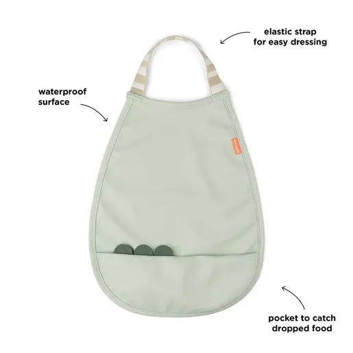 Done by Deer Pull-over vodootporni siperak - Croco Green