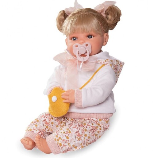 Antonio Juan lutka plavokosa BENI s torbicom 42 cm