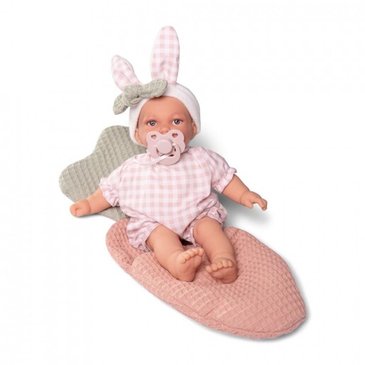 Antonio Juan lutka Petit s vrećicom za spavanje motiva mrkvice 27 cm