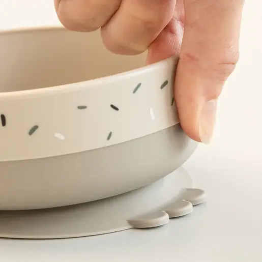 Done by Deer Dječiji protuklizni set za jelo Foodie - Lalee Sand