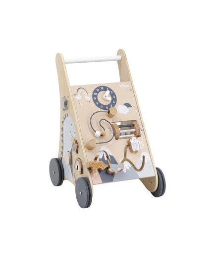 Tryco Drvena guralica sa Montessori tablom - Natural