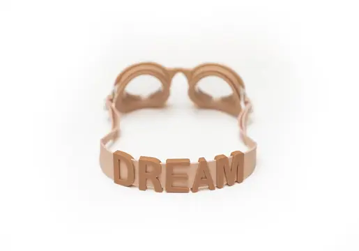 Mrs Ertha Naočale za plivanje Googlies - Soft Blush - Dream