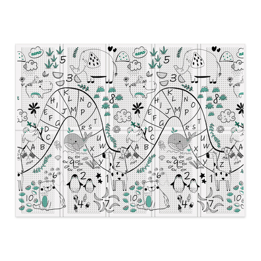 Neno Mondo – EEVAA 2u1 dvostrana podloga za igru (200×150 cm)
