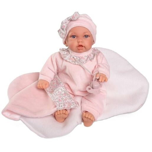 Antonio Juan lutka Petit s vrećicom za spavanje mekani pliš 27 cm