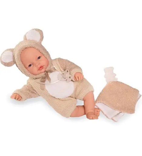 Antonio Juan lutka BIMBA u mekanom kostimu medvjedića 37 cm