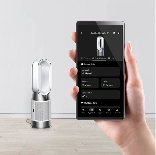 Dyson pročišćivač zraka HP11 Pure Hot + Cool, White/White