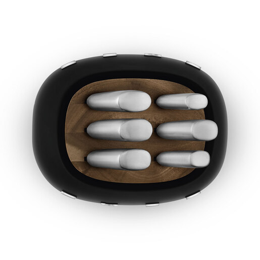 Smeg blok noževa, KBSF02BL, crni